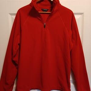 Lands' End Half Zip Sweater Medium